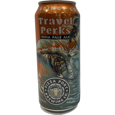 Pizza Port Brewing Co. Travel Perks IPA (16 fl oz) Delivery or Pickup ...