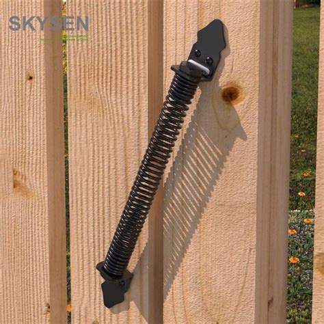 Image result for Self Closing Gate with Gate Spring