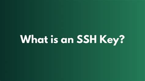 Image result for What Is SSH Key