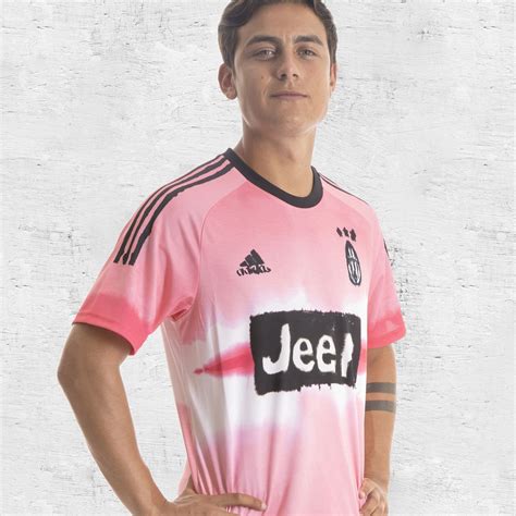 Adidas Juventus Human Race Jersey - Glow Pink / Black - Football Shirt ...