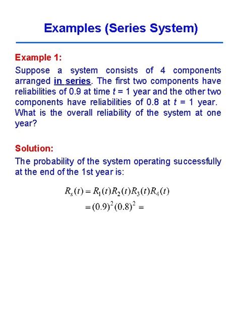 System Reliability Series Parallel 的图像结果