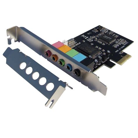 EiRA PCI-E to Sound Card (5.1 Channel) with 3.5 mm Stereo line-in/Out ...