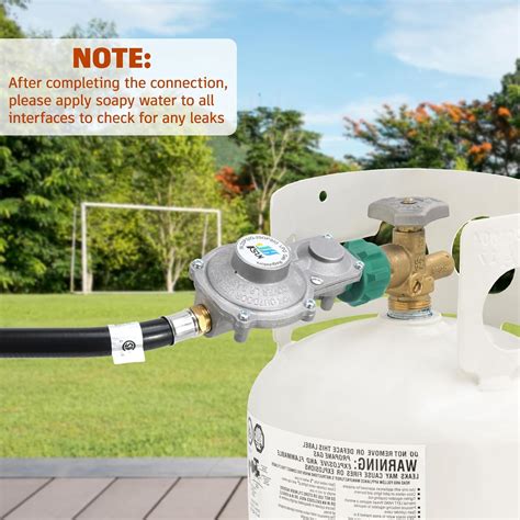 GasSaf 10FT 2 Stage Propane Regulator Hose Gas India | Ubuy