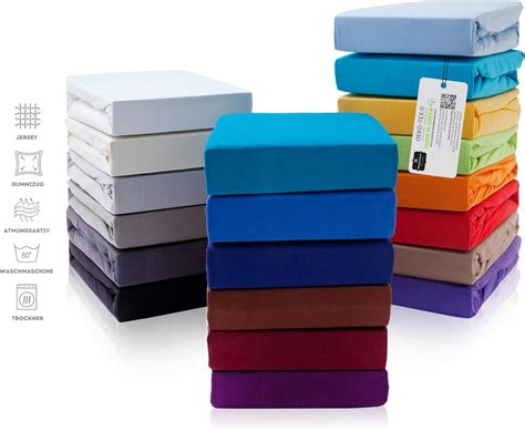 High-quality fitted sheet for box spring beds and water beds, Oeko-Tex ...