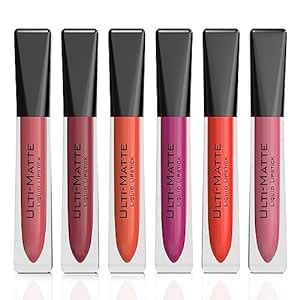 Buy Bella voste Profesional Ulti-Matte Liquid Lispticks 6-in1 Combo ...