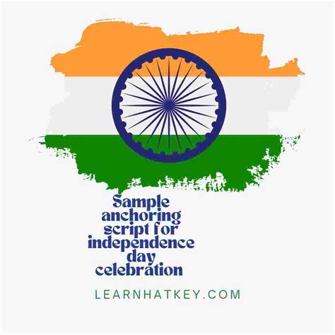 Image result for Anchoring Script for Independence Day Program
