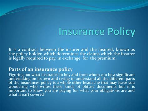 Insurance Policy Explained 的图像结果