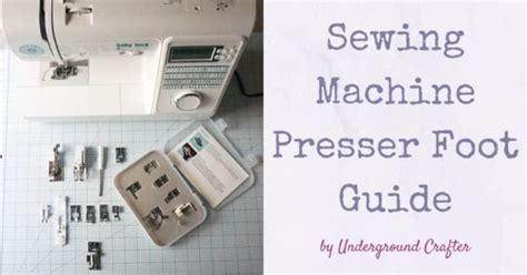 Image result for Sewing Machine Attachments Guide