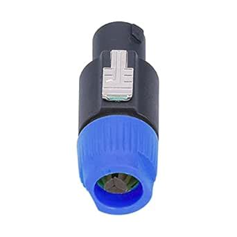 Twist Lock Audio Cable Connector, Locking Design Chuck Stress Release 4 ...