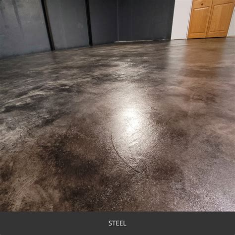 Acid Stained Concrete Floors Gray