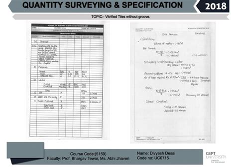 FLOORING-VITRIFIED TILES WITHOUT GROOVE. | CEPT - Portfolio