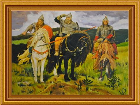 "Три богатыря", анализ картины