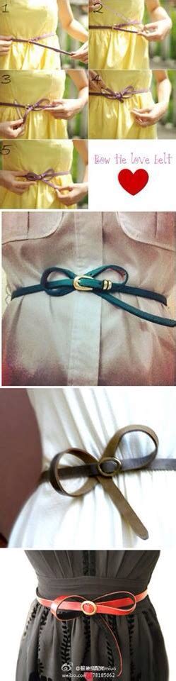 DIY Bow Tie Belt - Musely