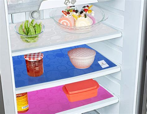 Kuber Industries Circle Design 3 Pieces PVC Refrigerator/Fridge Multip ...