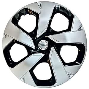 PRIGAN Bolero (ZLX, SLX, SLE Only) Black Silver Wheel Cover 15" for ...