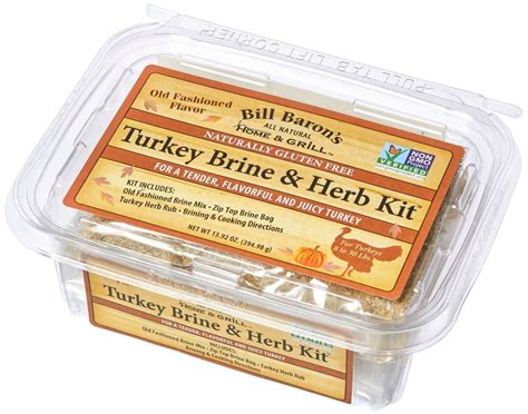 Old Fashion Turkey Brine Kit - Bill Baron's Specialty Foods