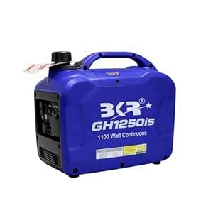 BKR® Petrol Powered 1.1KVA Super Silent Inverter Generator with ...