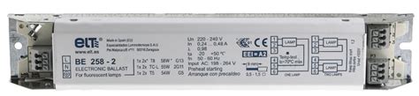 BE 258-2 ELT | ELT 54 W, 55 W, 58 W Electronic Fluorescent Lighting ...