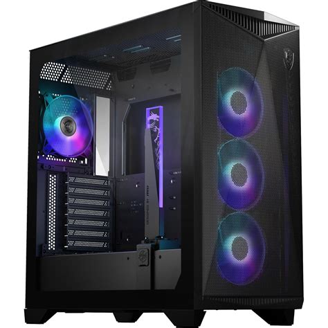 Amazon.in: Buy MSI MPG GUNGNIR 300R Airflow Mid-Tower Gaming PC Case ...