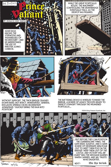 Prince Valiant Comic Strip 2016-10-09 | Comics Kingdom