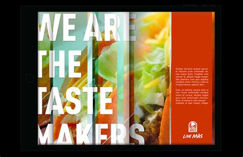 TACO BELL: Live Más Branding - YISAK
