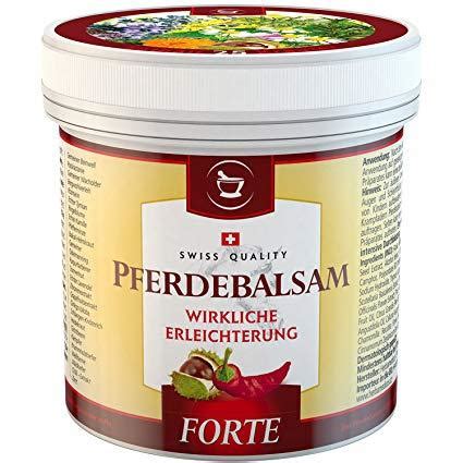 SwissMedicus Pferdebalsam kühlend extra stark Pferdesalbe Forte 500 ml ...