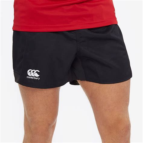 Canterbury 24/7 Advantage Short - Mens Clothing - Black | Pro:Direct Rugby