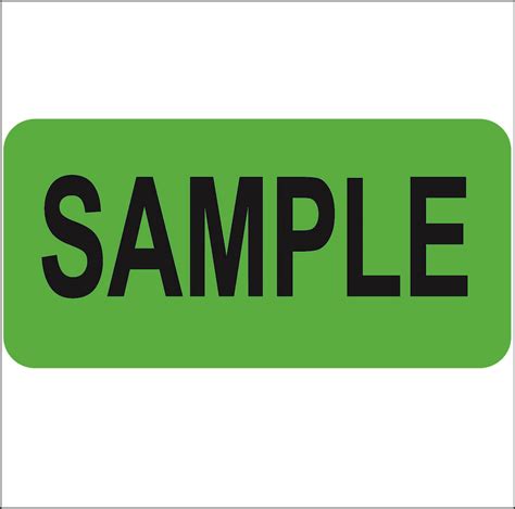 Sample Label 的图像结果