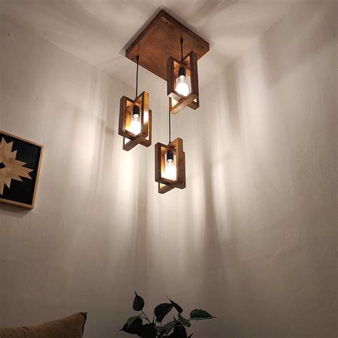Buy Gyro Brown Cluster Hanging Lamp Online | New Launches Table Lamp ...
