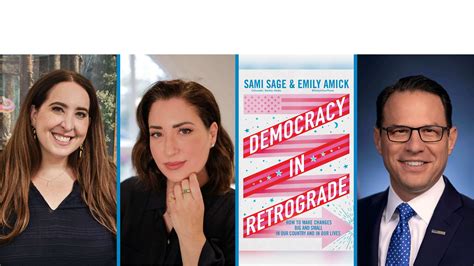 "Democracy in Retrograde" Book Release with PA Governor Josh Shapiro ...