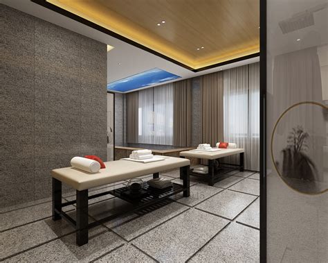 洗浴中心|空间|家装设计|天斐效果图刘杉杉 - 原创作品 - 站酷 (ZCOOL)