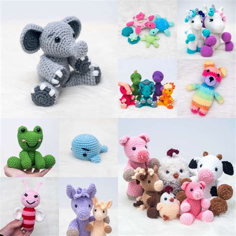 50+ Free Animal Crochet Patterns - Amigurumi Crochet Animals