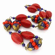 Image result for Vintage Art Deco Czech Glass Beads