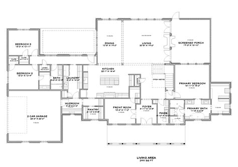 Open Concept Ranch Floor Plans Loft House Plan 1460 Aspen Ridge,