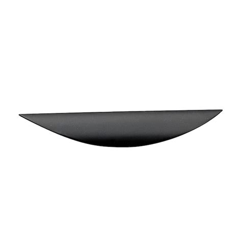 Richelieu Swansea 5-1/16-in (128mm) Center to Center Matte Black Oval ...