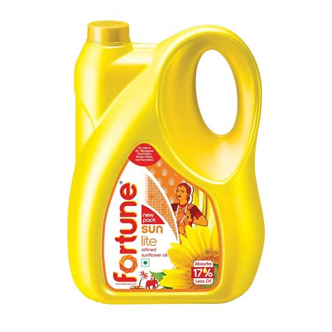 FORTUNE REFINED SUNFLOWER OIL 5L Jar : Amazon.in: Grocery & Gourmet Foods