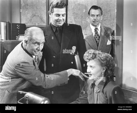 ARSON, INC., from left: Edward Brophy, Robert Lowery, Marcia Mae Jones ...