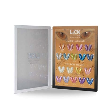 Lick Cat & TIN Foil Shade Card – ONESTOP-MALL OF SALON PRIVATE LIMITED