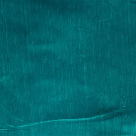 Cotton Silk Peacock Blue Plain Fabric – Sanskruti