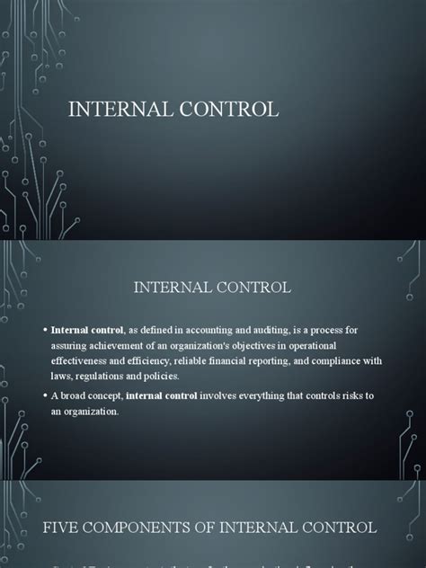 Image result for Internal Control Examples