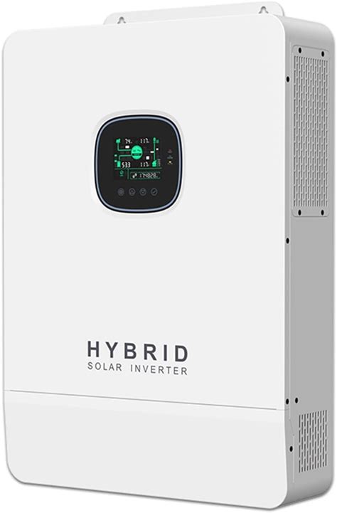 Buy POWLAND 10000W Solar Hybrid Inverter Charger 48V DC to 120V-240V AC ...