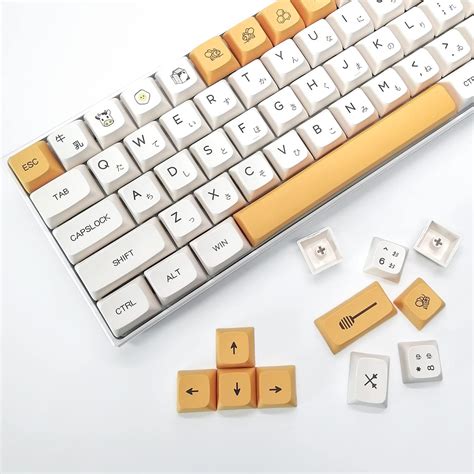 PBT keycaps 140 Keys ANSI XDA Profile Japanese India | Ubuy