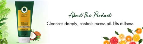 Organic Harvest Acne Control: Mattifying Face Wash: Green Tea & Moringa ...