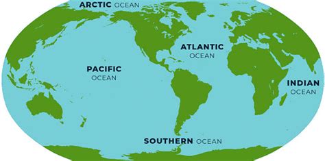7 Continents and 5 Oceans - SSC CGL Tier 2 - Study Material, Online ...