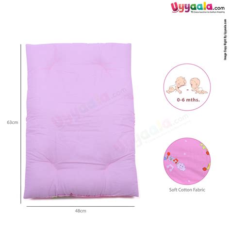 Soft Cotton Baby Bedding Set with matching pillow & bolsters