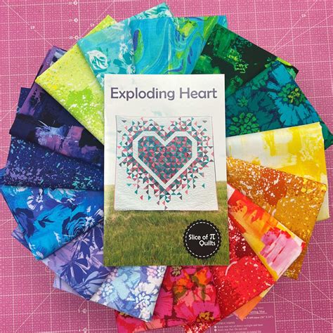 Image result for Exploding Heart Quilt Pattern