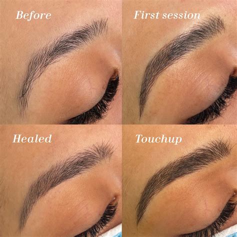 Image result for Bad Microblading Eyebrows