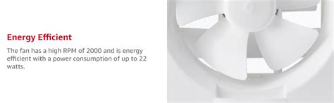 Lifelong 200 mm Exhaust Fan for Kitchen & Bathroom - 8 Inch Ventilation ...