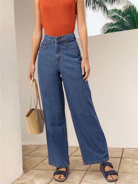 Buy DressBerry Women Classic Cut Straight Jeans - Jeans for Women ...