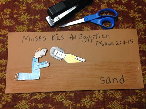 Children's Bible Lessons: Lesson - Moses Kills An Egyptian